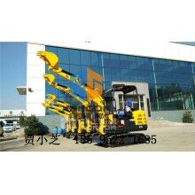 農林果園挖掘機價格，小型挖坑機使用，小型履帶挖掘機