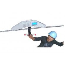 安裝電梯鋼絲繩測力用鋼絲繩張力檢測儀 機床繩索測力儀器